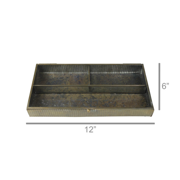 AREOhome Metal Decorative Box Wayfair